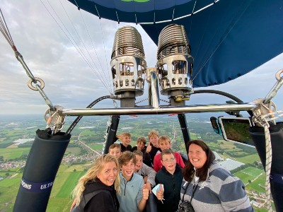 Betaalbare standaard ballonvlucht voor het hele gezin of verjaardagsfeestje bij Filva Ballonvaarten