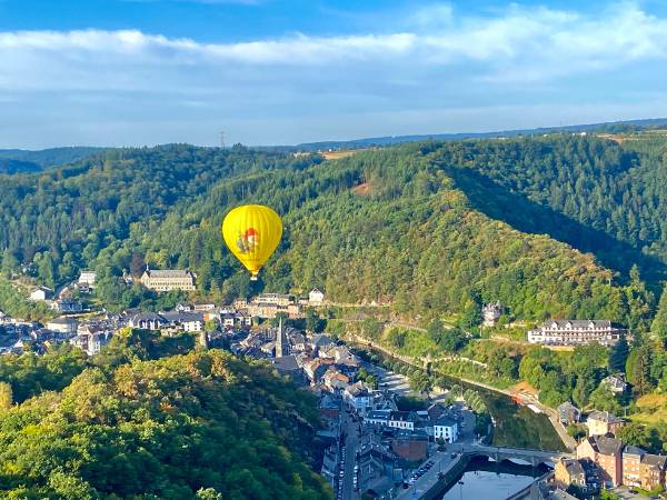 Doe een ballonvlucht in de Ardennen regio La Roche en Ardenne met Filva Ballonvaarten.