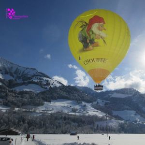In januari gaat ons team voor de 17e keer ballonvaren in het Zwitserse Chateau d'Oex.